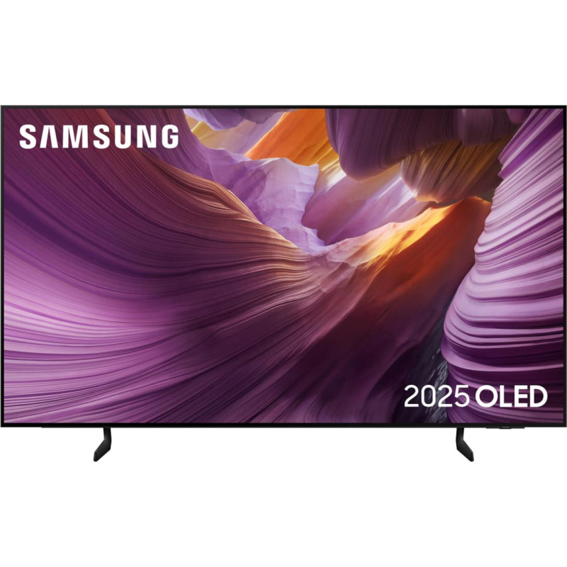 Samsung TV Set|SAMSUNG|55"|OLED/4K/Smart|3840x2160|Wireless LAN|Bluetooth|Tizen|Black|QE55S85FAUXXH