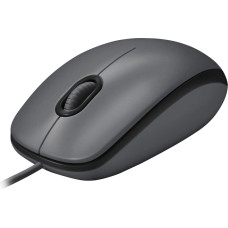 Logitech MOUSE USB OPTICAL M100/BLACK 910-006652 LOGITECH