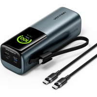 Vention POWER BANK USB 20000MAH 165W/GRAY TFT DISPLAY FKFH0 VENTION