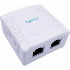 Gembird CABLE ACC MOUNT BOX CAT6A FTP/2P NCAC-2F6A-01 GEMBIRD