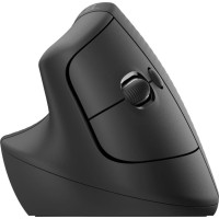 Logitech MOUSE USB OPTICAL WRL VERTICAL/GRAP/BLACK 910-006495 LOGITECH