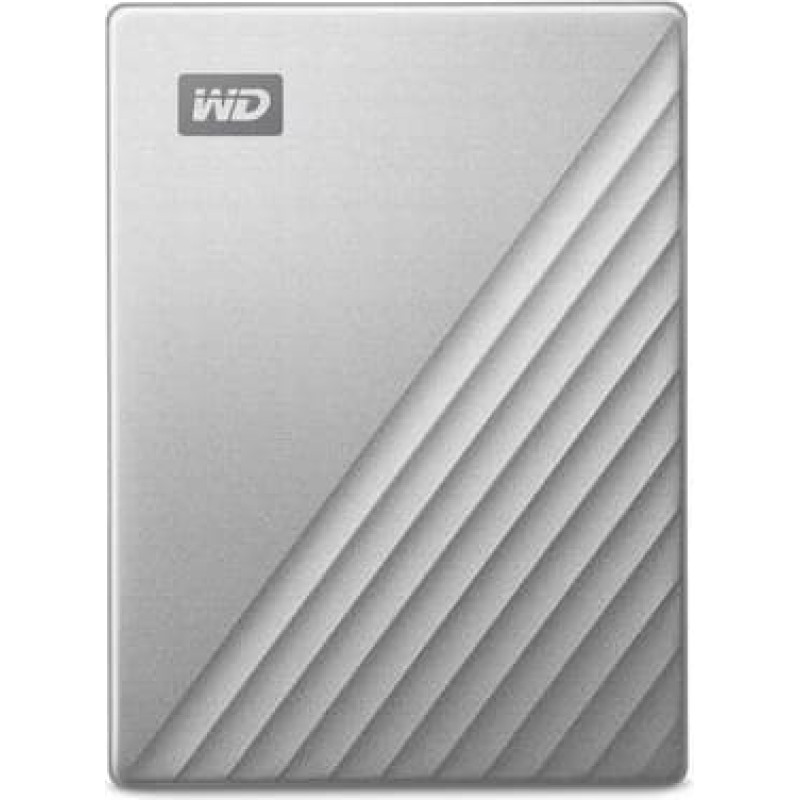 Western Digital External HDD|WESTERN DIGITAL|My Passport Ultra|4TB|USB 3.0|Colour Silver|WDBFTM0040BSL-WESN
