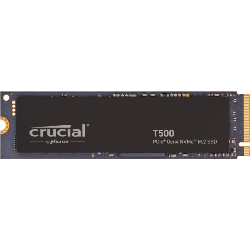 Crucial SSD|CRUCIAL|T500|2TB|M.2|PCIe Gen4|NVMe|3D NAND|Write speed 7000 MBytes/sec|Read speed 7400 MBytes/sec|TBW 1200 TB|CT2000T500SSD8