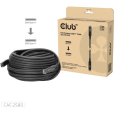 Club3D CABLE USB-C 15M/M/M CAC-2580 CLUB3D