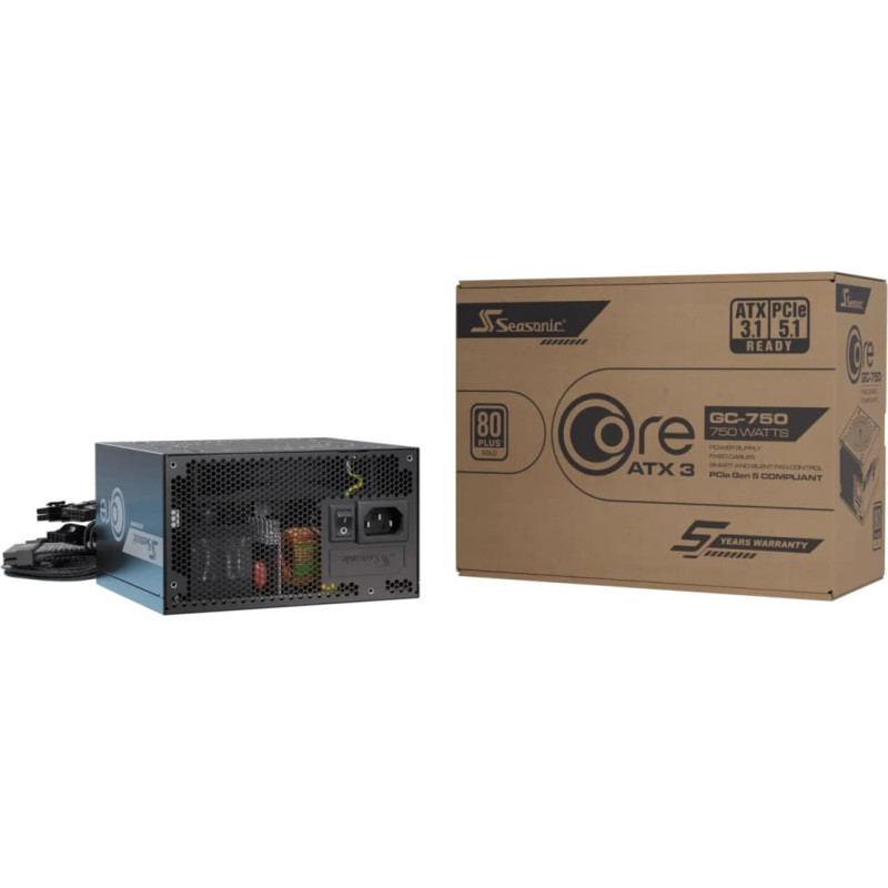 Seasonic Power Supply|SEASONIC|ATX|PC|100 - 240 V|750 W|SRP-CGC751-A5A32SF