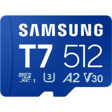 Samsung MEMORY MICRO SDXC T7 512GB/V30 MB-MB512T/WW SAMSUNG