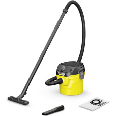 Karcher Vacuum Cleaner|KARCHER|Suction power 220 AW|Input power 1000 W|Dust capacity 12 L|Drum vacuum|Cleaning type dry&wet|Dust container Dust bag|Colour Black/Yellow|1.628-400.0