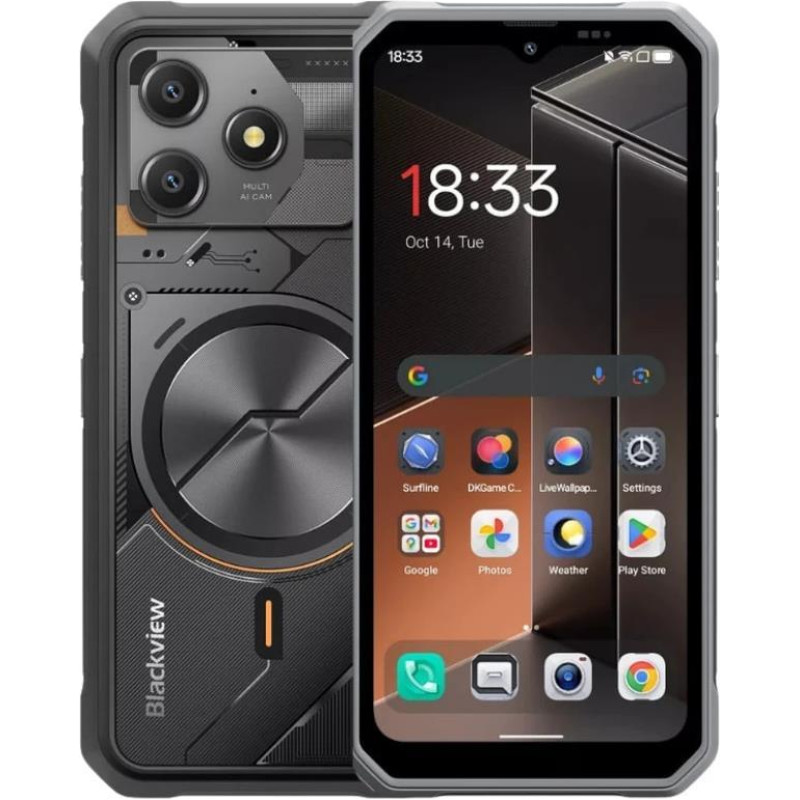 Blackview MOBILE PHONE FORT 100/6/128GB BLACK BLACKVIEW