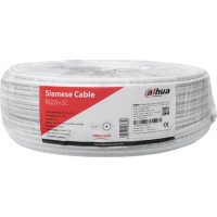 Dahua CABLE RG59 COAX+PWR 100M WHITE/PFM941I-RG59N/21-100-W DAHUA