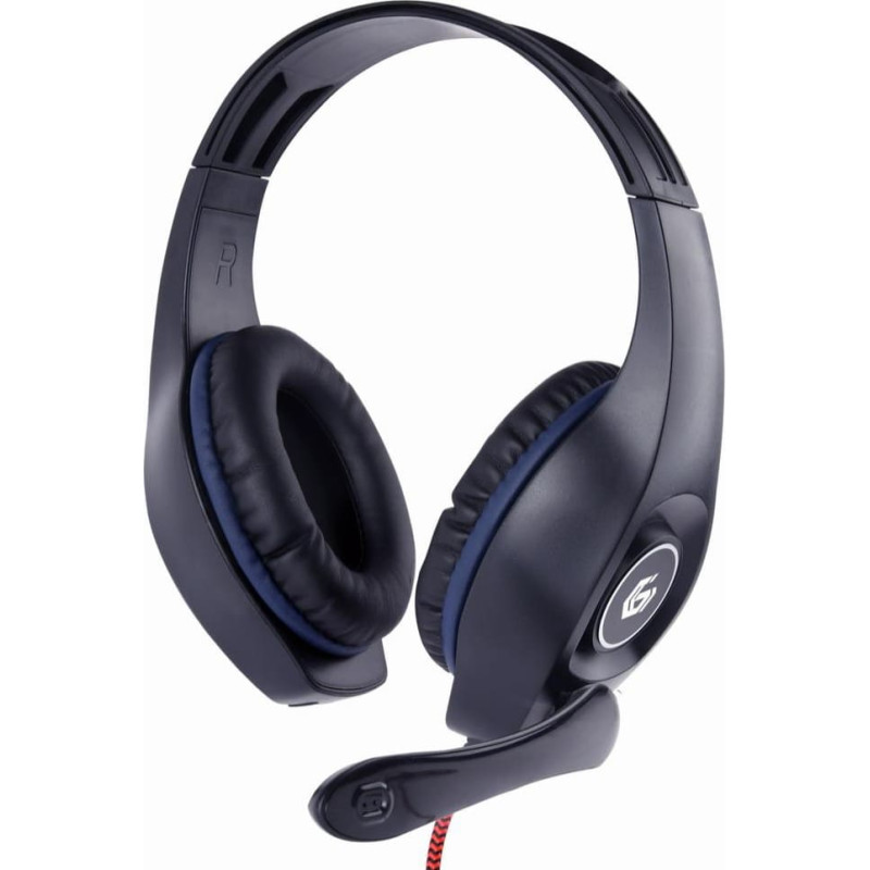 Gembird HEADSET GAMING/BLUE/BLACK GHS-05-B GEMBIRD
