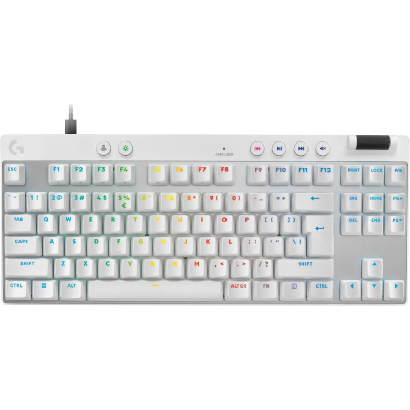Logitech KEYBOARD PRO X TKL RAPID/ENG WHITE 920-013242 LOGITECH