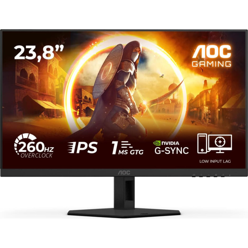 AOC LCD Monitor|AOC|23.8 "|1920 x 1080 pixels|Full HD|Native aspect ratio 16:9|LED|Flat|24G4ZRE