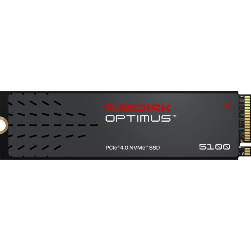 Sandisk SSD|SANDISK|600xTBW rating|MTBF 1750000 h|Read speed 7100 MB/s|Write speed 6700 MB/s|NVMe Yes|PCI Express 4.0|M.2|1000 GB|SDSP51100TAN-000E0