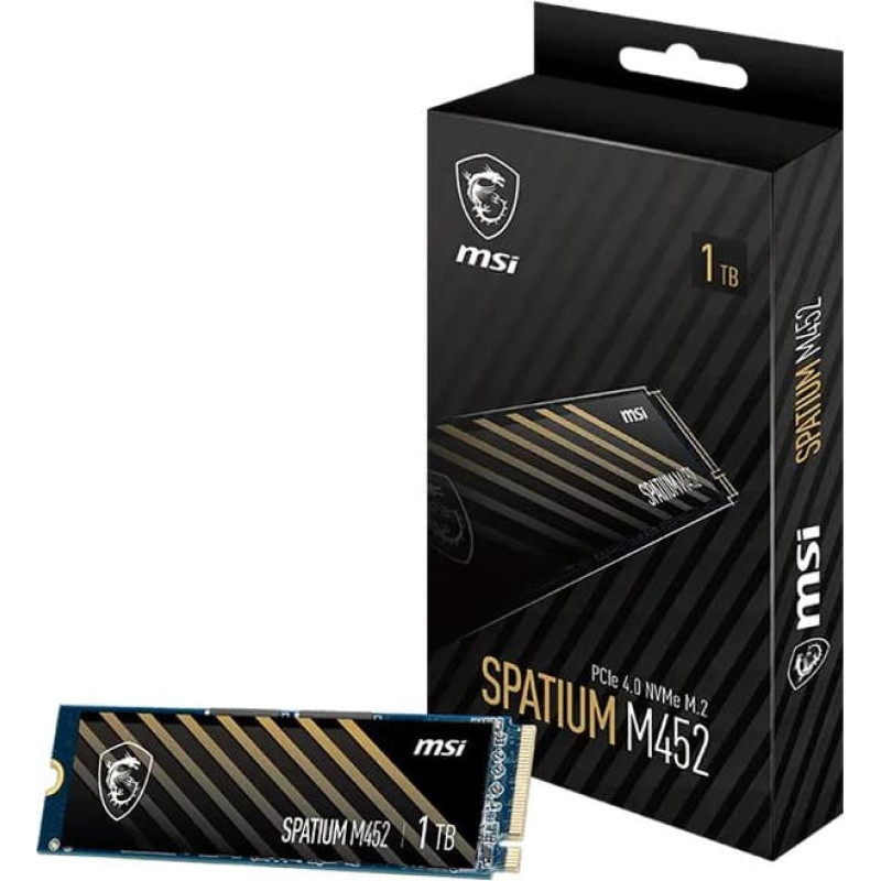 MSI SSD PCIE G4 M.2 NVME 1TB SPAT./M452 S78-440L970-P83 MSI
