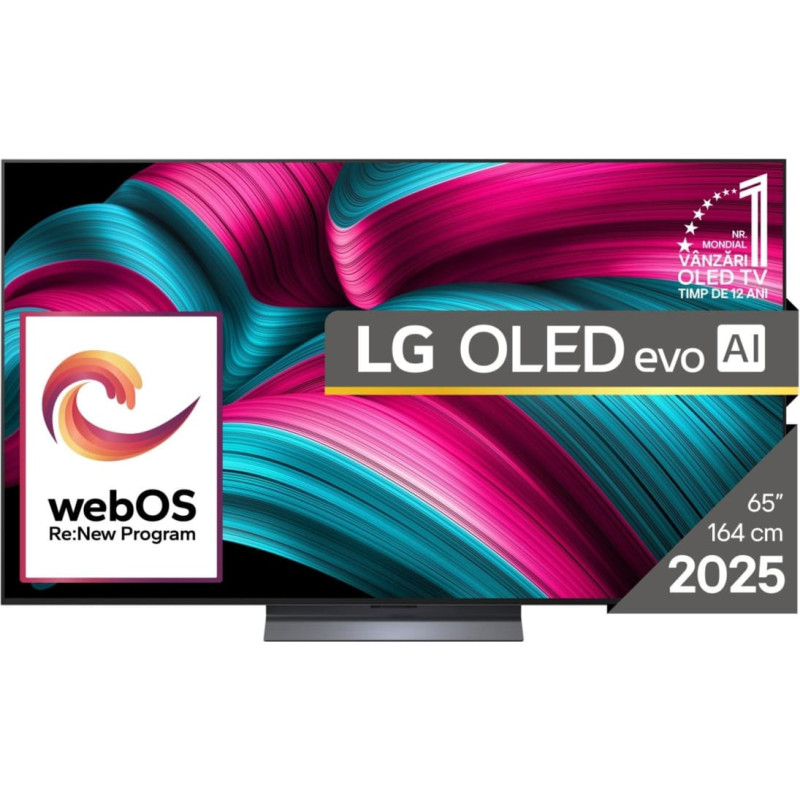 LG TV Set|LG|65"|OLED/4K/Smart|3840x2160|Wireless LAN|Bluetooth|webOS|Black|OLED65C51LA