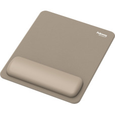 Fellowes MOUSE PAD WRIST REST/SAND 100142559 FELLOWES