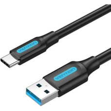 Vention CABLE USB3.0 TO USB-C MALE/2M BLACK COZBH VENTION