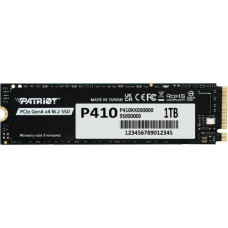 Patriot SSD|PATRIOT|320xTBW rating|NVMe Yes|PCI Express|M.2|1000 GB|P410P1TBM28H