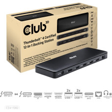 Club3D NB ACC DOCKING STATION 12IN1/THUNDERBOLT CSV-1582 CLUB3D