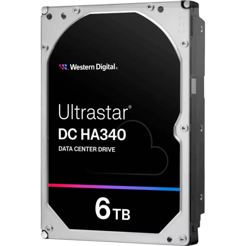 Western Digital HDD|WESTERN DIGITAL ULTRASTAR|Ultrastar DC HA340|6TB|256 MB|7200 rpm|3,5"|0B47077