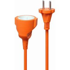 Gembird CABLE POWER EXTENSION 20M/ORANGE PC-186XOD-O-20M GEMBIRD