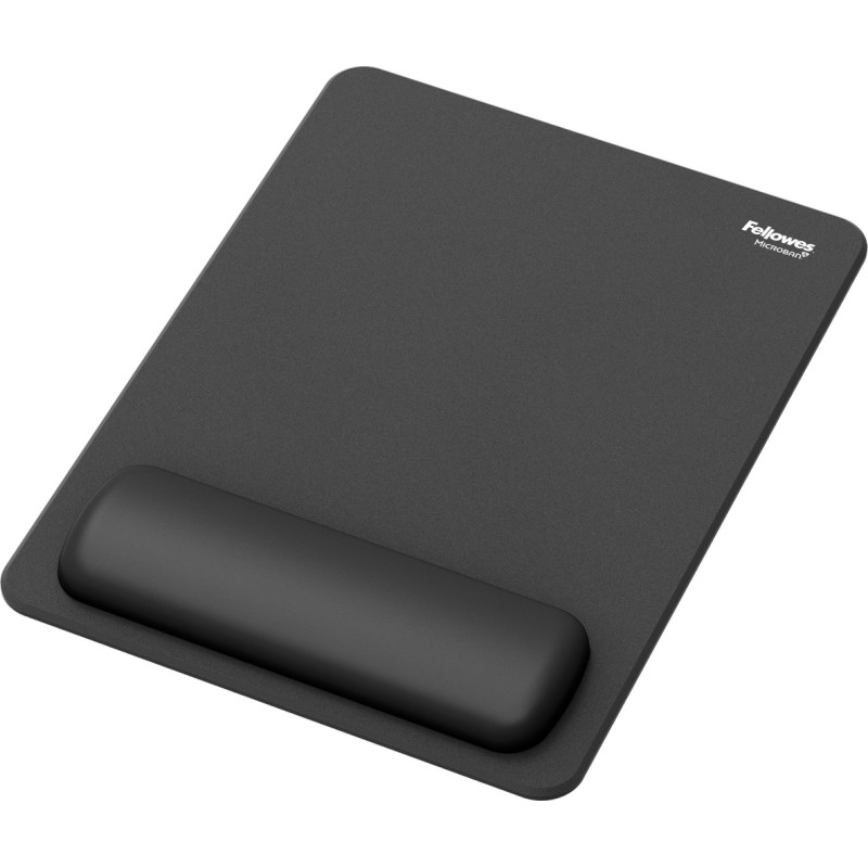 Fellowes MOUSE PAD WRIST REST XL/BLACK 100142560 FELLOWES