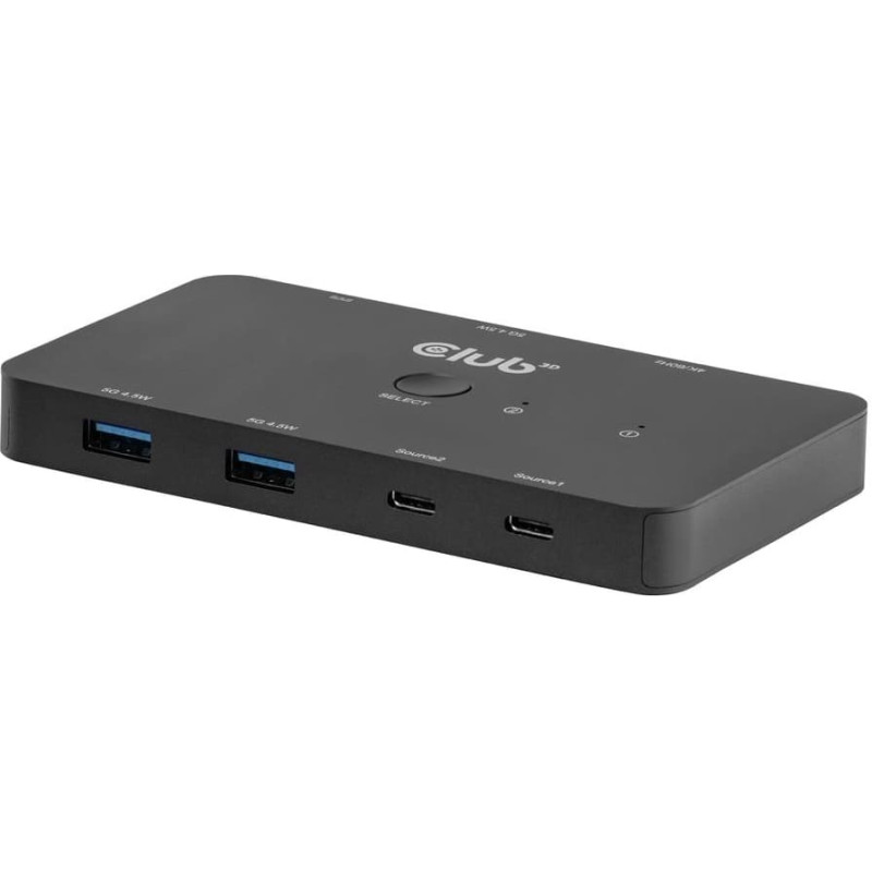 Club3D VIDEO SWITCH KVM USB-C TO HDMI/DUAL CSV-2512 CLUB3D