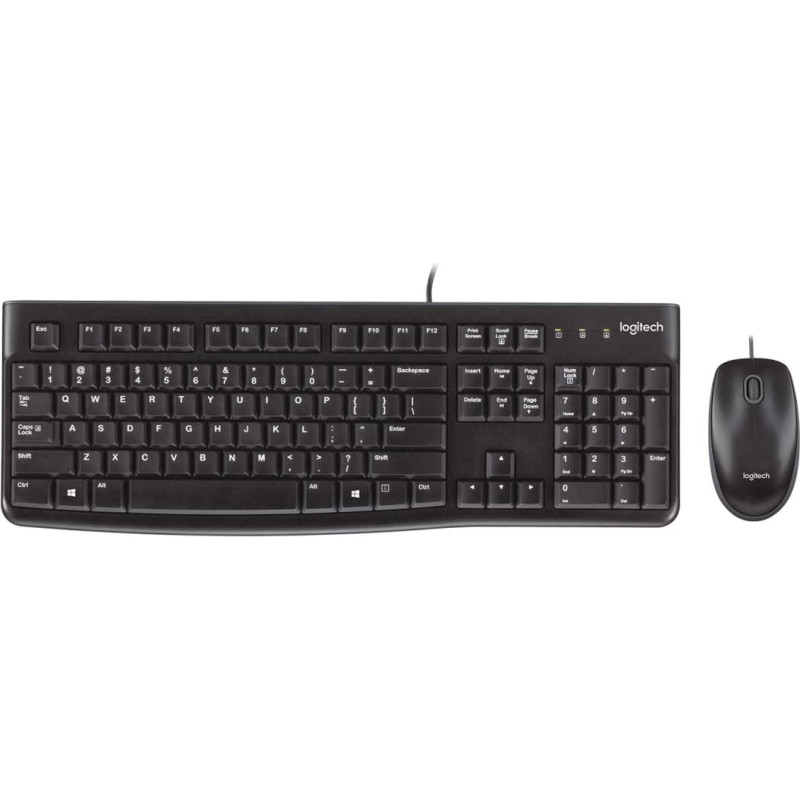 Logitech KEYBOARD +MOUSE COMBO MK120/BLACK 920-002562 LOGITECH