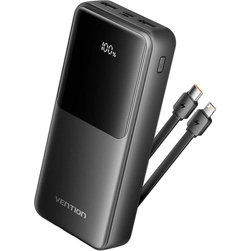 Vention POWER BANK USB 20000MAH 22.5W/BLACK FHPB0 VENTION