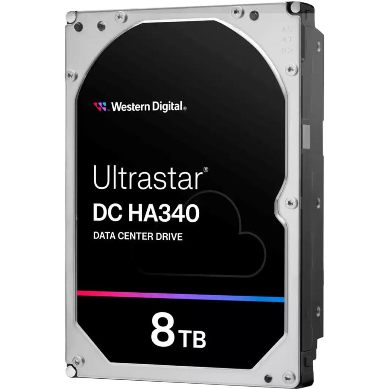 Western Digital HDD|WESTERN DIGITAL ULTRASTAR|Ultrastar DC HA340|8TB|256 MB|7200 rpm|3,5"|0B47078