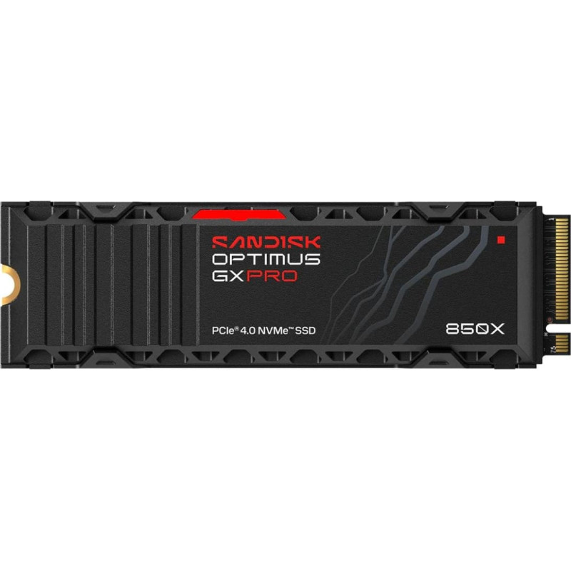 Sandisk SSD|SANDISK|600xTBW rating|MTBF 1750000 h|Read speed 7300 MB/s|Write speed 6300 MB/s|NVMe Yes|PCI Express 4.0|M.2|1000 GB|SDSP81100TAH-000E0
