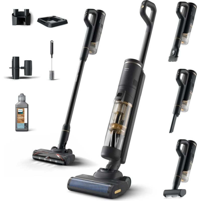 Philips Vacuum Cleaner|PHILIPS|XW7264/11|Dry&wet|3-in-1 stick vacuum|Black|Bagless|Battery| 4.5 kg|XW7264/11