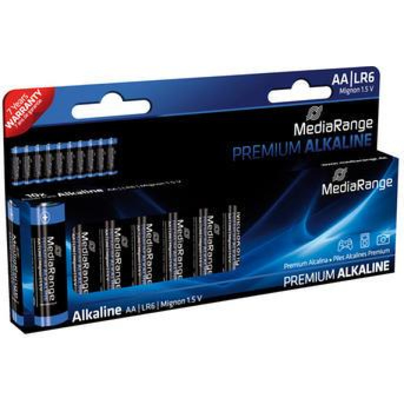 Mediarange BATTERY ALKALINE AA 1.5V/10PCS MRBAT105 MEDIARANGE