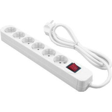Mediarange CABLE POWER EXTENSION 1.4M/6OUTL. MRCS206 MEDIARANGE
