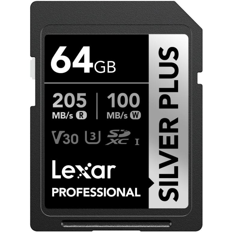 Lexar MEMORY SDXC 64GB UHS-I/LSDSIPL064G-BNNNG LEXAR