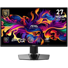 MSI Monitor|MSI|26.5 "|2560 x 1440 pixels|Wide Quad HD|Native aspect ratio 16:9|QD-OLED|Flat|MAG272QPQD-OLEDX24