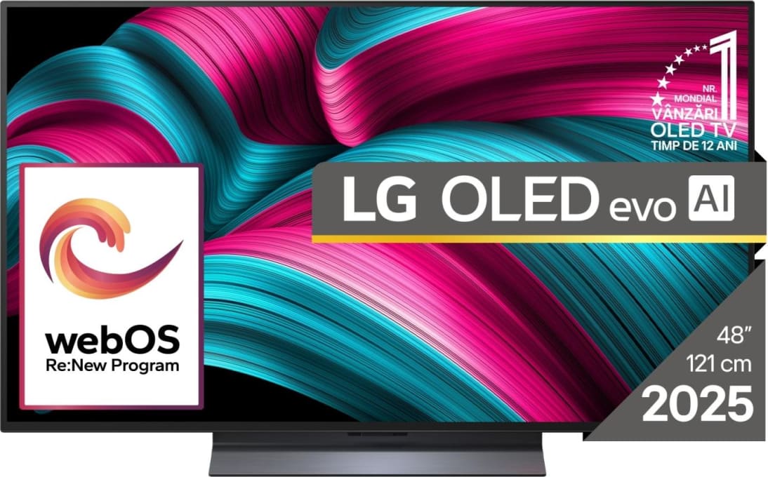 LG TV Set|LG|48"|OLED/4K/Smart|3840x2160|Wireless LAN|Bluetooth|webOS|Black|OLED48C51LA